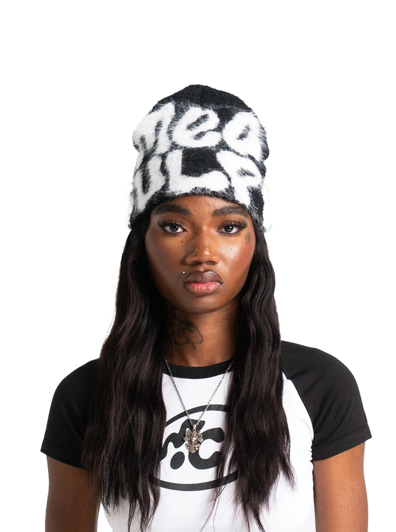 Mohair Fun Day Beanie