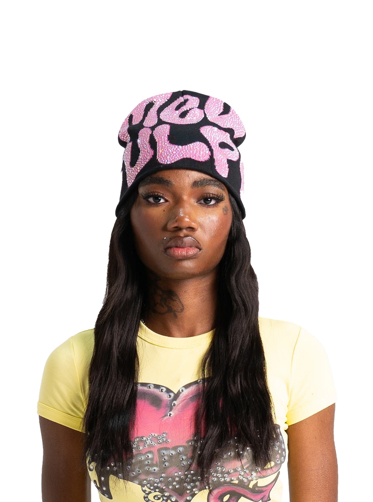 Rhinestone Fun Day Beanie